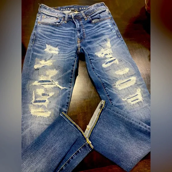 SOLD American Eagle Men”s Next Level AirFlex Slim Straight Size 29X30 - Picture 9 of 16